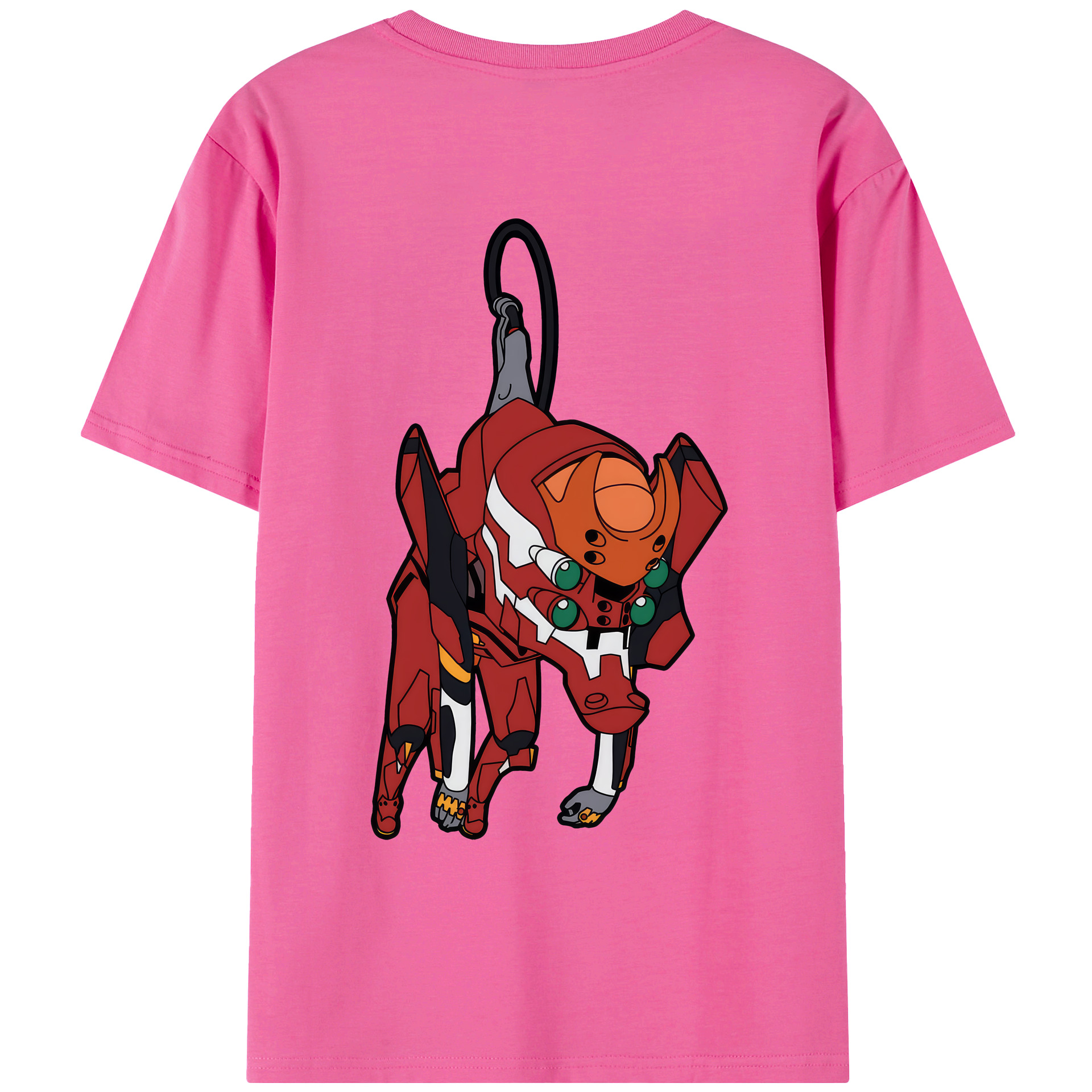 （画像用） EVA 新世紀エヴァンゲリオン レディース半袖Tシャツ(バックプリント)
